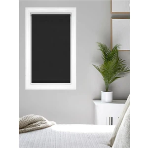 Ithal Kalın Siyah Zebra Stor Güneşlik Perde Etek Dilimsiz(Alüminmyumkasa)