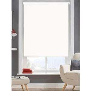 Ithal Kalın Kumaş Ekru Zebra Stor Güneşlik Perde (Alüminmyumkasa)Etek Dilimsiz