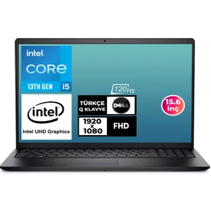 Vostro 3530 I5-1334U 16GB 512GB SSD 15.6" Fhd Ubuntu Taşınabilir Bilgisayar N3409PVNB3530U 001
