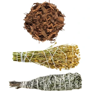 Nazar Tütsüsü Set - Tütsü Seti ( Adaçayı - Üzerlik - Buhur )