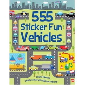 555 Sticker Fun - Vehicles