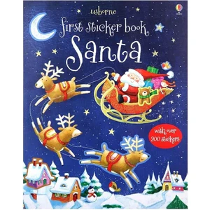 First Sticker Book Santa