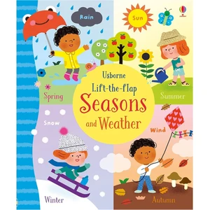 Çocuk Kitabı Lift The Flap Seasons and Weather İngilizce 10 Sayfa Ciltsiz Baskı