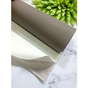 Varan Tekstil Yapışkanlı Vizon Rengi Suni Deri 100 * 140