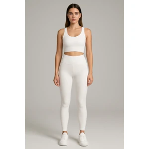 Lzv Kadın Yüksek Bel Düz Fitilli Toparlayıcı Tayt –  Günlük Kullanım