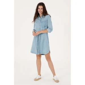 U.s. Polo Assn. Kadın Mavi Elbise (Jean) 50305573-DN0022