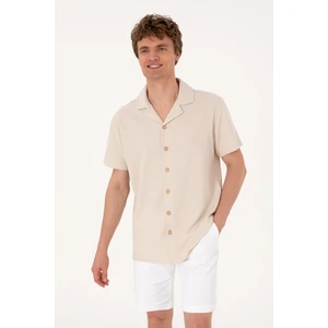 U.s. Polo Assn. Erkek Taş Gömlek Örme 50306977-VR049