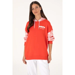 U.s. Polo Assn. Kadın Kırmızı Sweatshirt 50300694-VR213