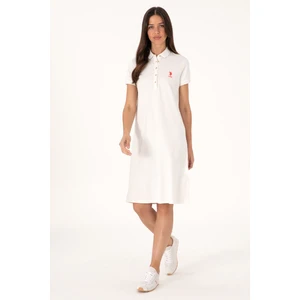 U.s. Polo Assn. Kadın Ekru Elbise (Örme) 50280038-VR019