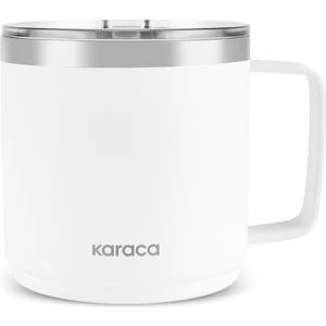 Thermal Çelik Termos Bardak 420 ml Beyaz