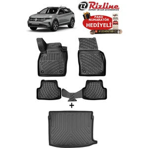 Volkswagen Taigo 2020-2025 Havuzlu Paspas ve Üst Kademe Bagaj Havuzu Seti Hediyeli
