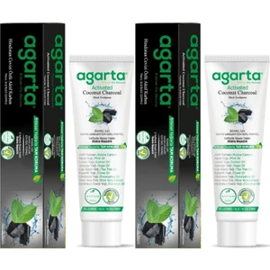 Doğal Diş Macunu 100ML Aktif Karbonlu (2 Li Set)