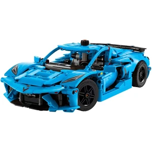 Technic Chevrolet Corvette Stingray Mavi 42217 - 9 Yaş ve Üzeri Çocuklar Için Yaratıcı Oyuncak Araba Yapım Seti (732 Parça)