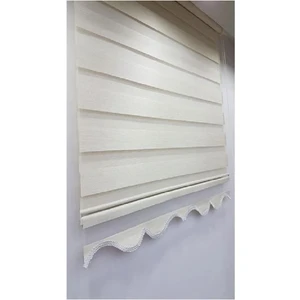 Bambu Krem MZ492 Stor Zebra Perde 100 x 200