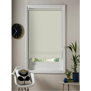 Mat Polyester Krem Stor Perde