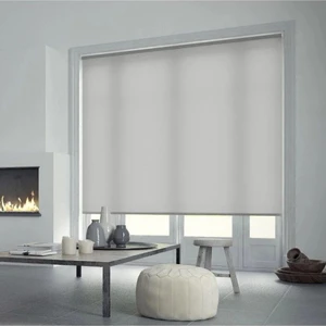 Beyaz Stor Zebra Perde Oygusuz