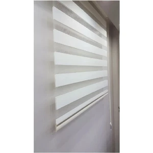 Ekru MZ508 Stor Zebra Perde 190 x 266