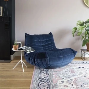 Edsy Home Edsy Puffer Lacivert Renk Berjer