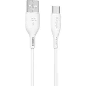 ADS-C406 2A Type-C 1m Beyaz Data + Şarj Kablosu