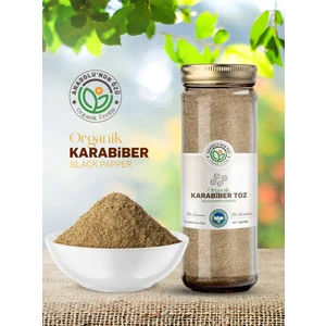 Anadolunun Özü Organik Karabiber Toz 60 g | Yoğun Aromatik Tat • Organik Sertifikalı |