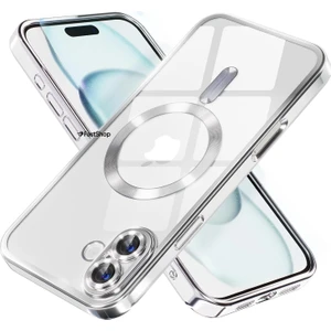 MMP Shop Apple iPhone 16 Kılıf Magsafe Özelilkli Kamera Lens Koruma Özellikli Kilif