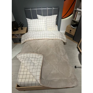 Tek Kişilik Welsoft Pufidik Uyku Seti (Lastikli Çarşaflı)