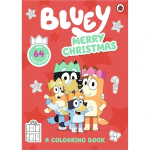 Bluey - Merry Christmas Colouring Book