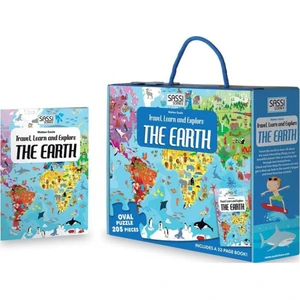 Sassi Junior Puzzle // Earth (208 Parça)