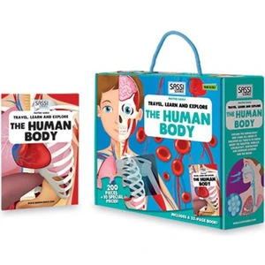 Sassi Junior Puzzle // The Human Body - Vücudumuz (200 + 10 Parça)