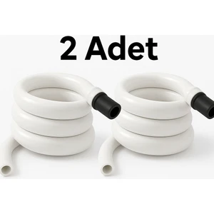 2 Adet Kendiliğinden Katlanan Spiral Tuvalet Hortumu & Taharet Matik - Hortum Matik Sistemli