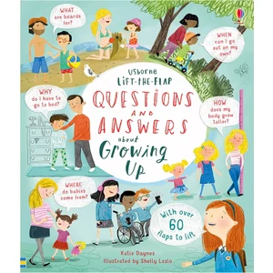 Lift-The-Flap Questions & Answers About Growing Up - Katie Daynes (Ciltli)