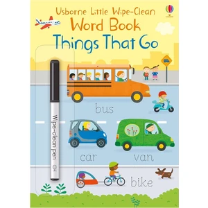 Lıttle Wıpe-Clean Word Book Thıngs That Go
