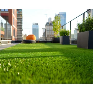 Serenita Home Dekoratif Kaliteli Yeşil Suni Çim Kaymaz Suya Isıya Dayanıklı Bahçe Teras Balkon Halısı