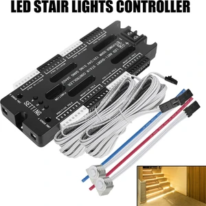 Merdivenler Için Esnek Şerit Iç Mekan LED 32 Kanal Işık Kontrol Cihazı (Yurt Dışından)