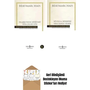 Beaumarchais 2 Kitap Set + Okuma Sticker'ları