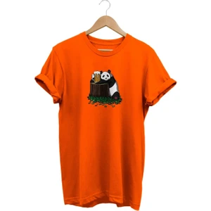 Panda Baskılı T-Shirt