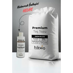 Premium Taş Tozu - Hobi Harcı - Taş Tozu 5 kg Beyaz
