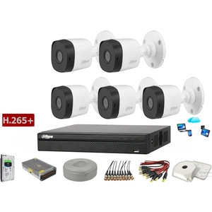 5 Kameralı 2 Mp Ahd Güvenlik Kamera Sistemi