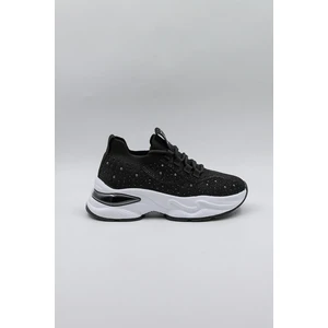 Kriste Bell Sneaker Kadın Spor Ayakkabı KB004545 Siyah