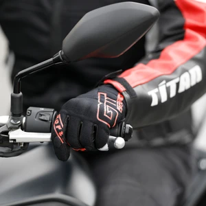 Forte Gt Rs 07 Motosiklet Eldiven Siyah Gri