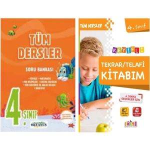 4. Sınıf Classmate Tüm Dersler Soru Bankası ve Telafi Tekrar Kitabım