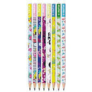 Kurşun Kalem Desenli 8'li