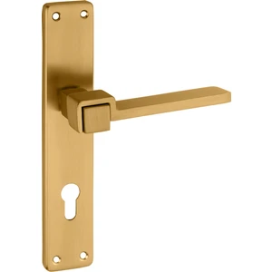 Vizyon Arma Aynalı Alüminyum Kapı Kolu (Oda/yale/wc) Mat Altın