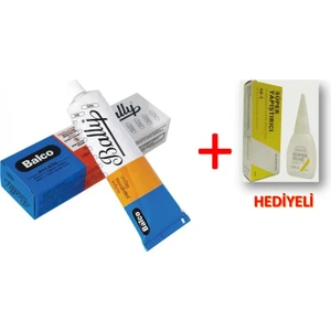 Balco Süper B.tüp 150 Gr.  3 Adet + Yapıştırıcı Hediyeli