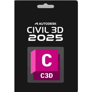 Civil 3D 2025 (Windows)   1 Pc 3 Yıl Dijital Kod