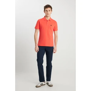 Texas Slim Fit Dar Kesim Normal Bel Lacivert Esnek Pantolon