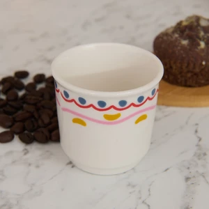 Kitchen Magique Espresso Fincanı - Renkli - 80 ml