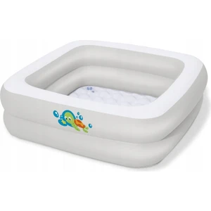 Kare Bebek Havuzu Yumuşak Tabanlı Çocuk Havuzu 86CM