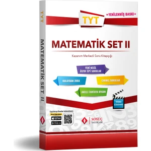 Sonuç Yayınları TYT Matematik Moduler Set-Iı