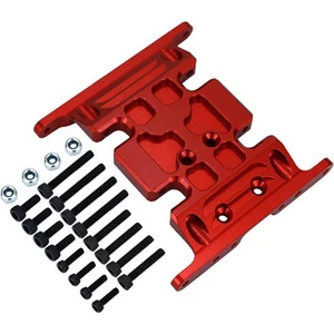 Metal Şasi Merkezi Kızak Plakası Eksenel SCX10 1/10 Rc Parça Araba Yükseltme Parçaları Aksesuarları Için Vidalarla, A (Yurt Dışından)